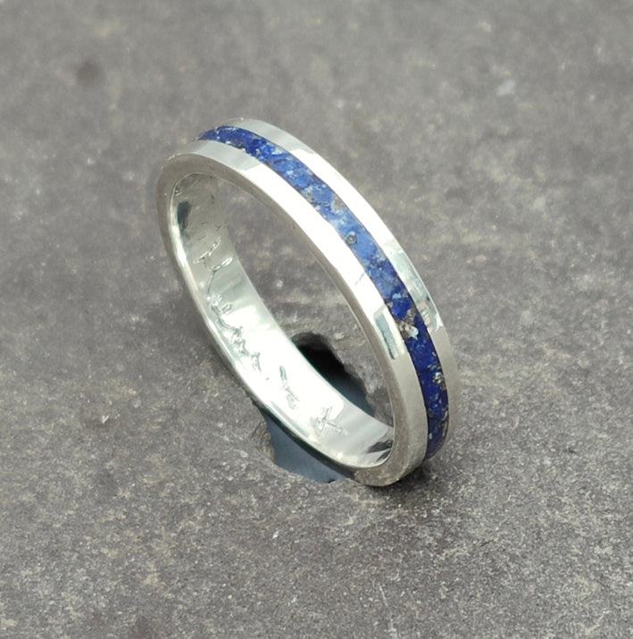 Inlay Ashes Memorial Ring
