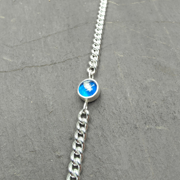 Bond Ashes in Glass Bracelet