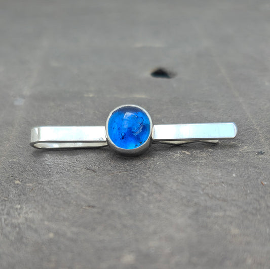 Reflect Ashes in Glass Tie Slide