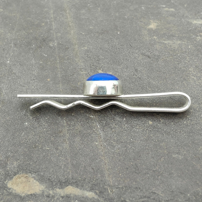 Reflect Ashes in Glass Tie Slide