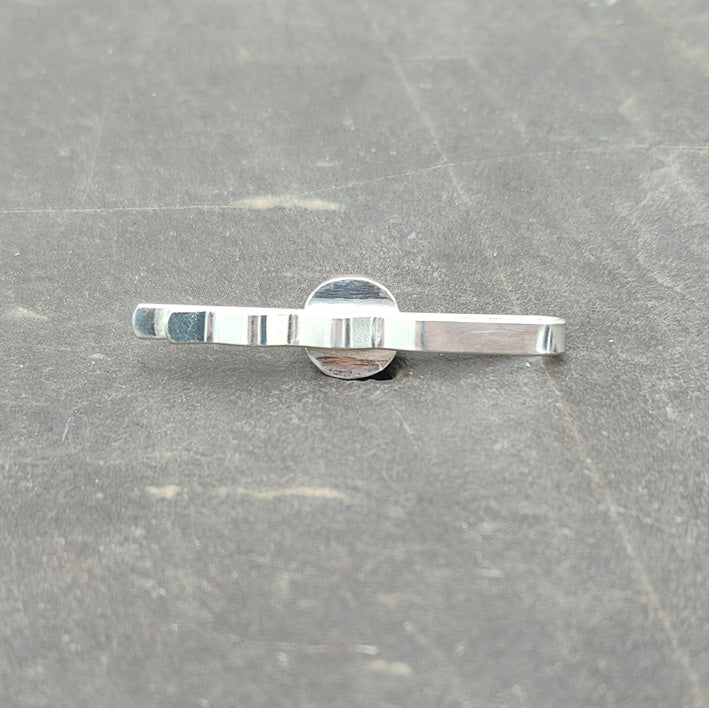 Reflect Ashes in Glass Tie Slide