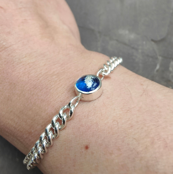 Bond Ashes in Glass Bracelet