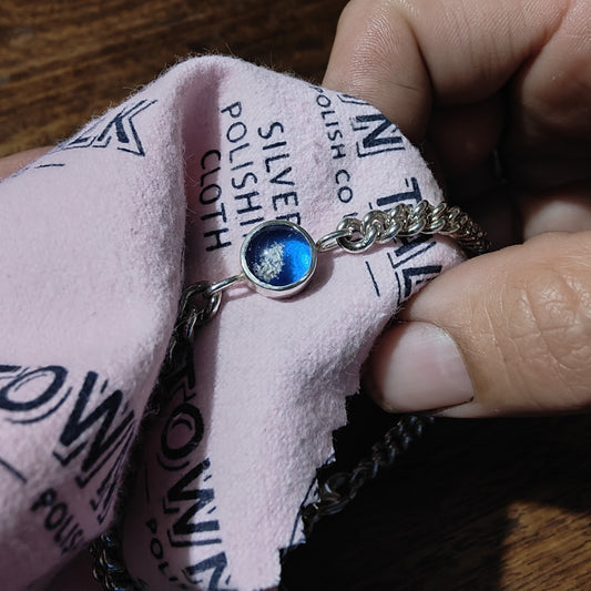 Silver polish cloth