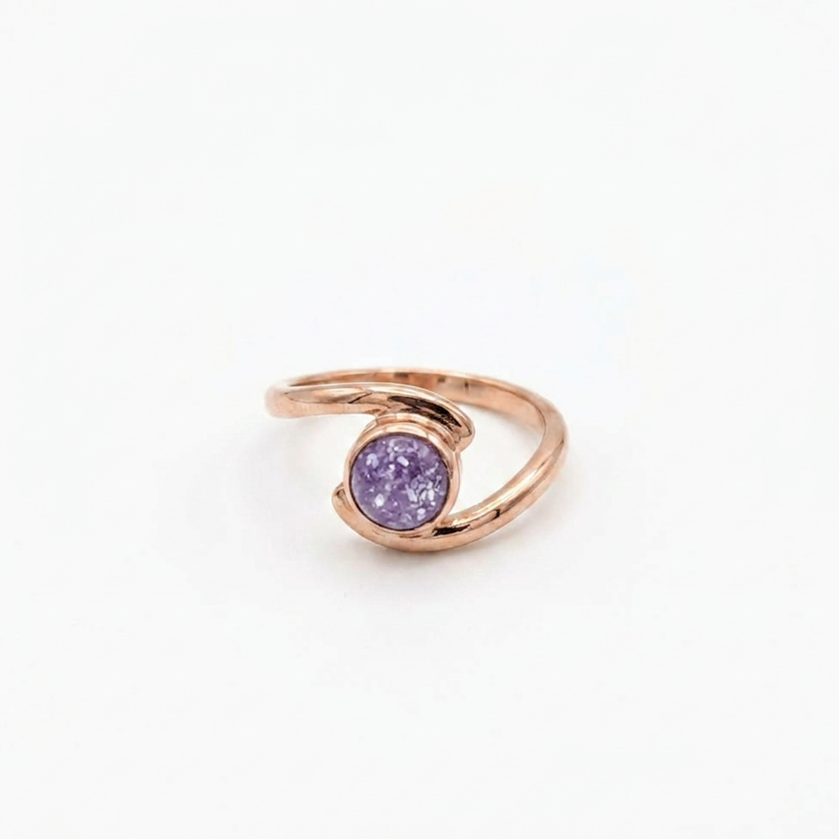 Cwtch Ring Ashes in Glass