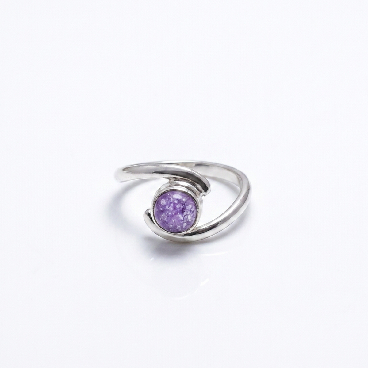 Cwtch Ring Ashes in Glass