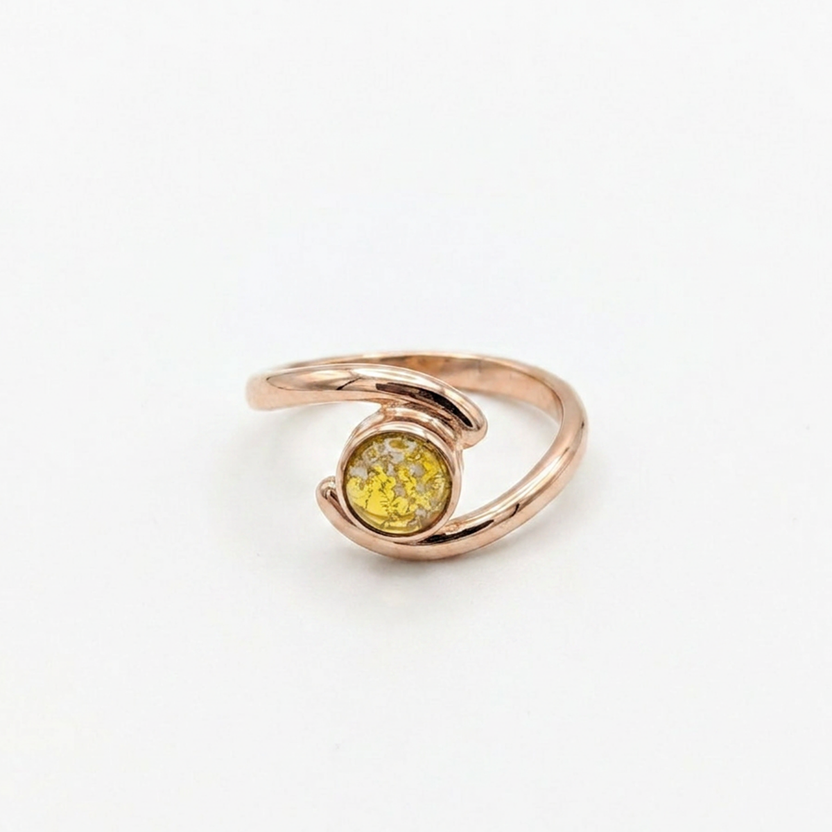 Cwtch Ring Ashes in Glass