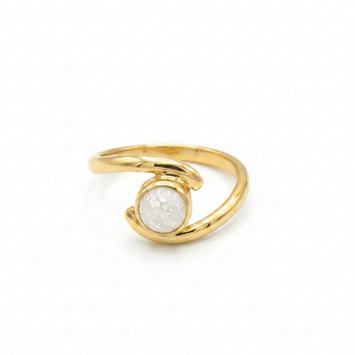 Cwtch Ring Ashes in Glass