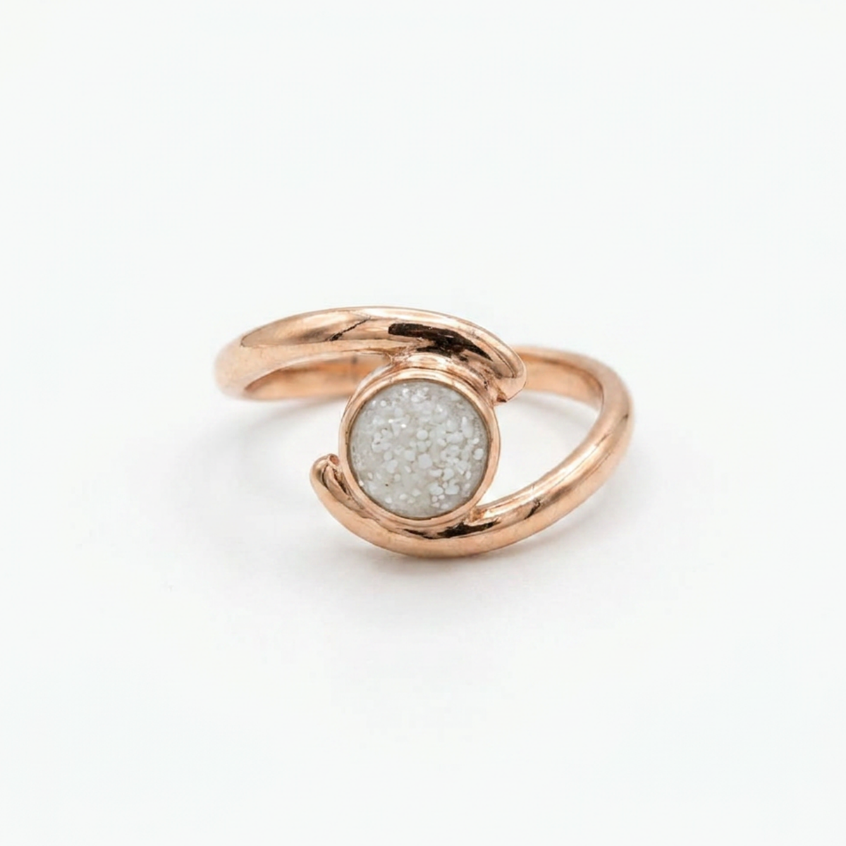 Cwtch Ring Ashes in Glass