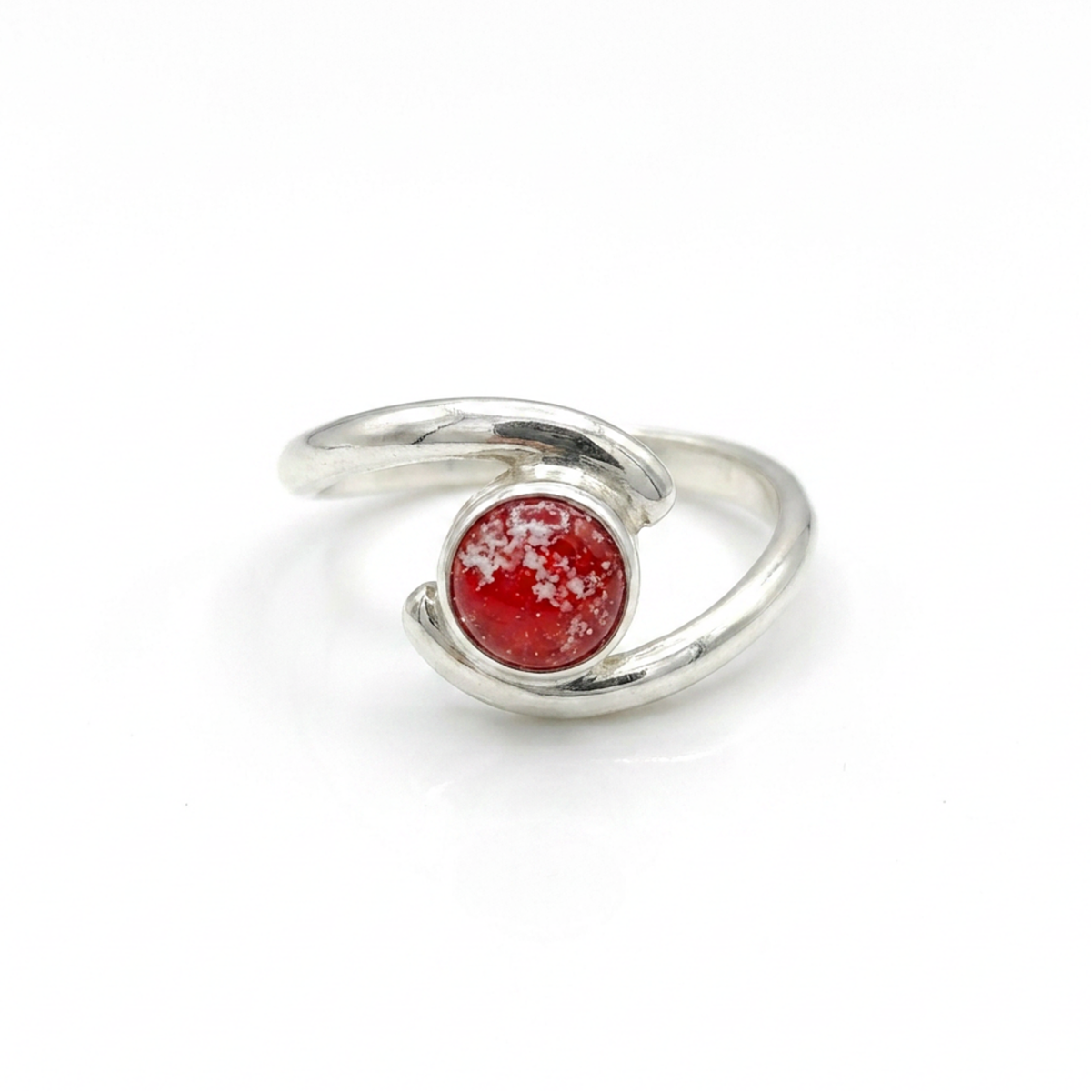 Cwtch Ring Ashes in Glass