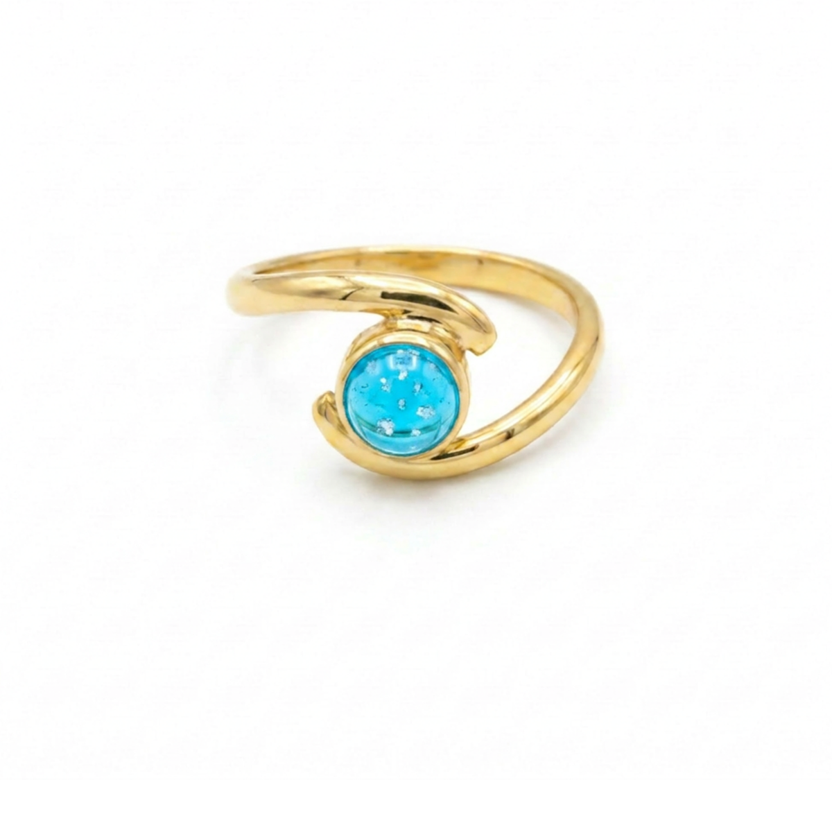 Cwtch Ring Ashes in Glass