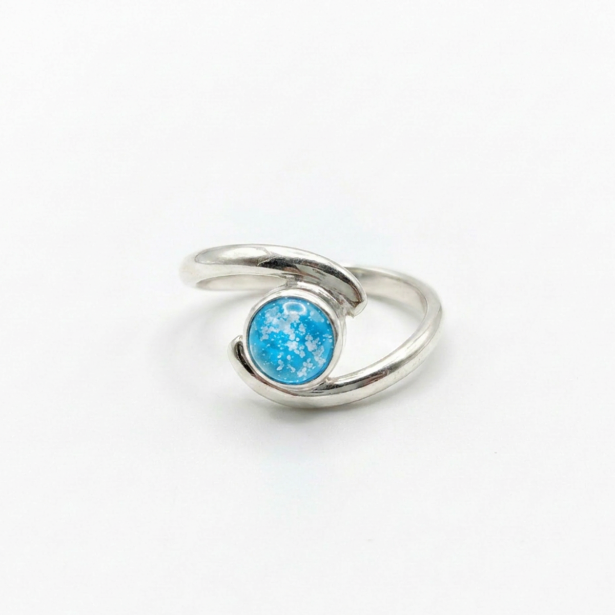 Cwtch Ring Ashes in Glass
