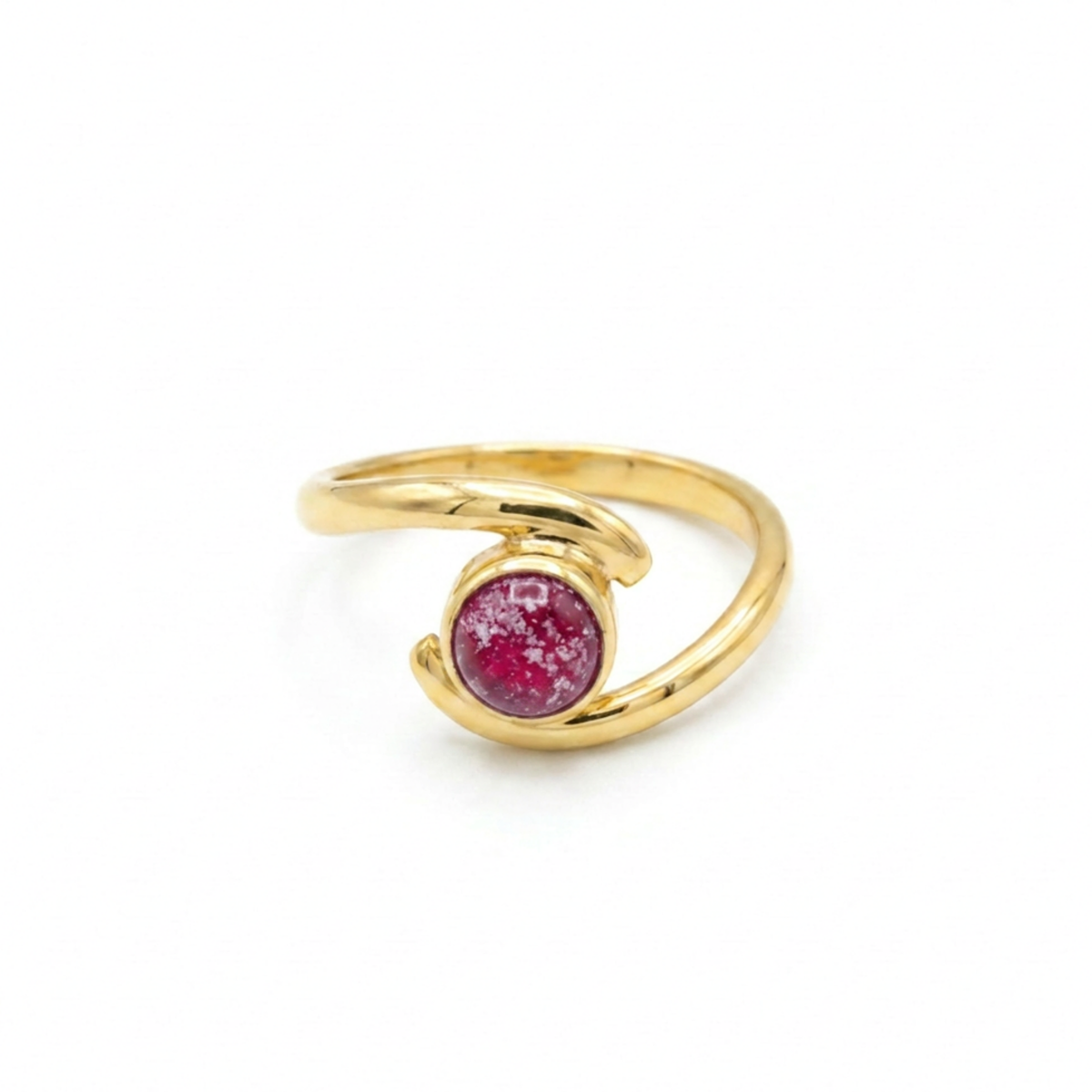 Cwtch Ring Ashes in Glass