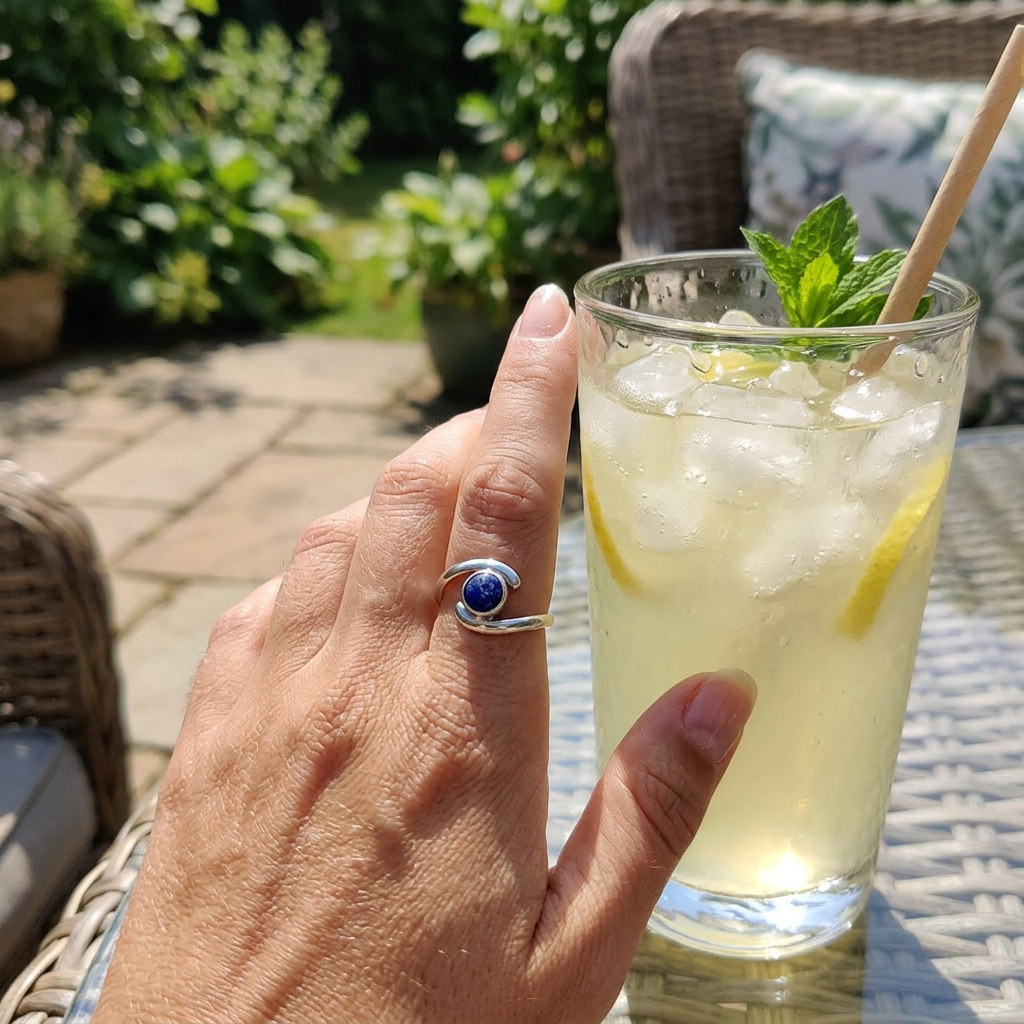 Cwtch Ring Ashes in Glass