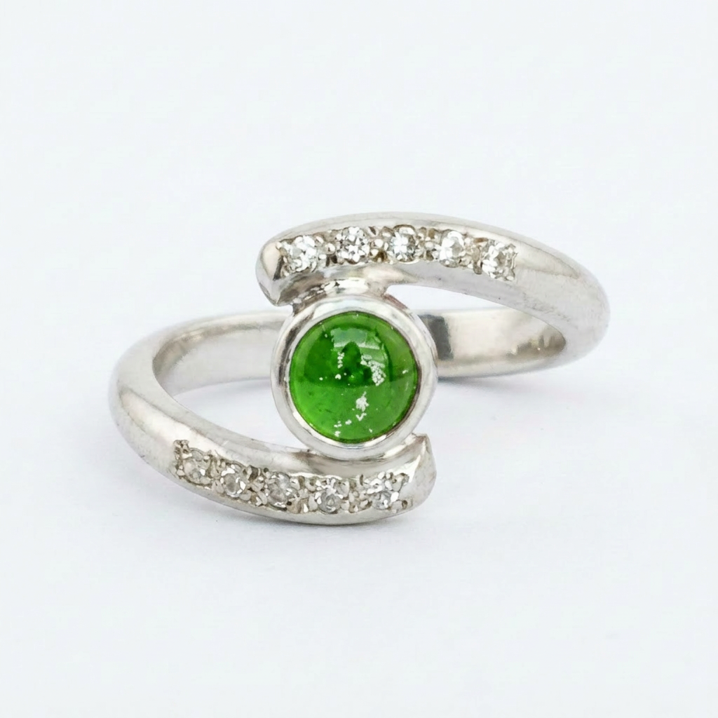 Embrace Ashes in Glass Ring