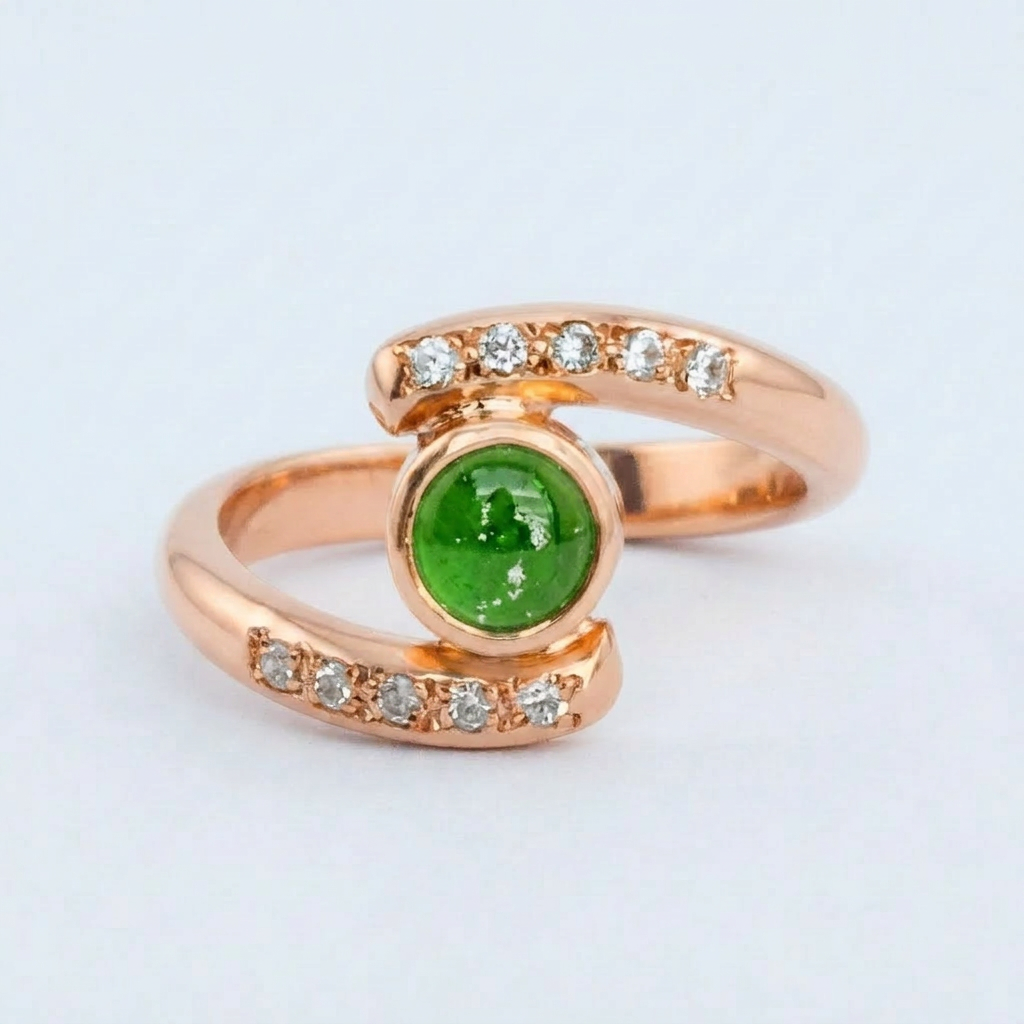 Embrace Ashes in Glass Ring