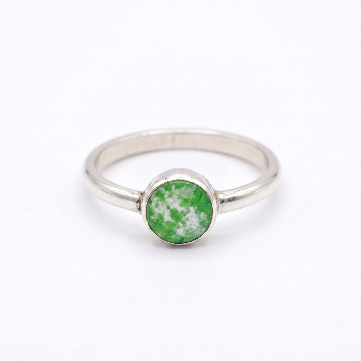 Purity Ashes in Glass Ring