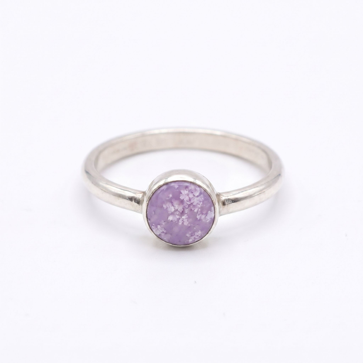 Purity Ashes in Glass Ring