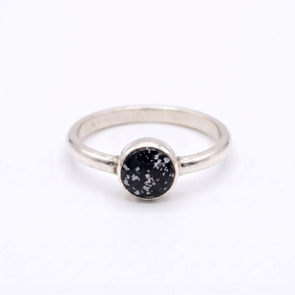 Purity Ashes in Glass Ring