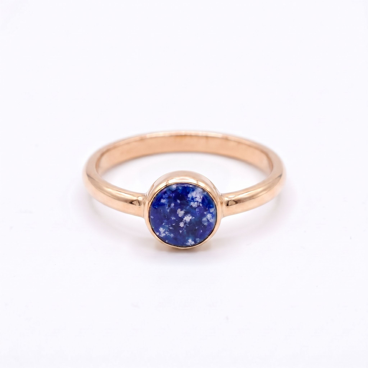 Purity Ashes in Glass Ring