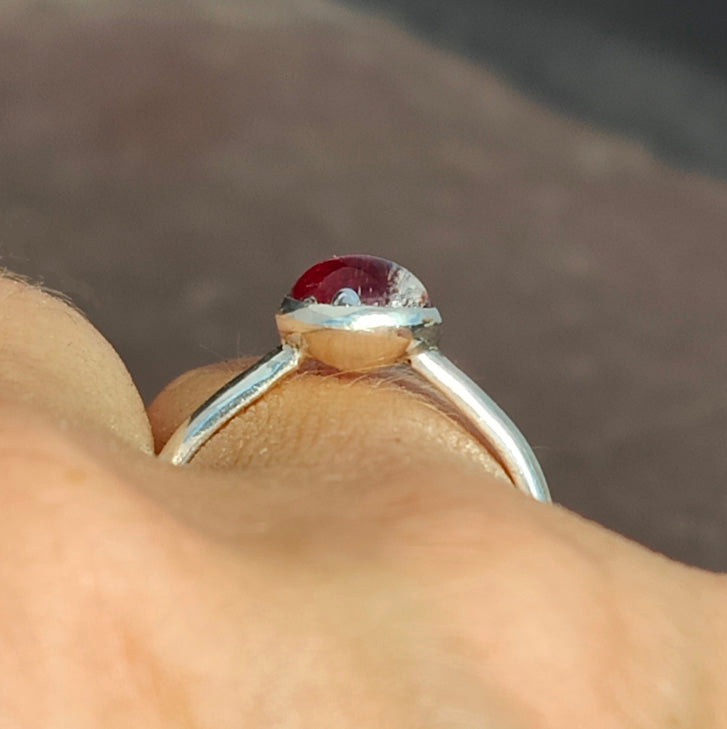 Celestial Ring Ashes in Glass