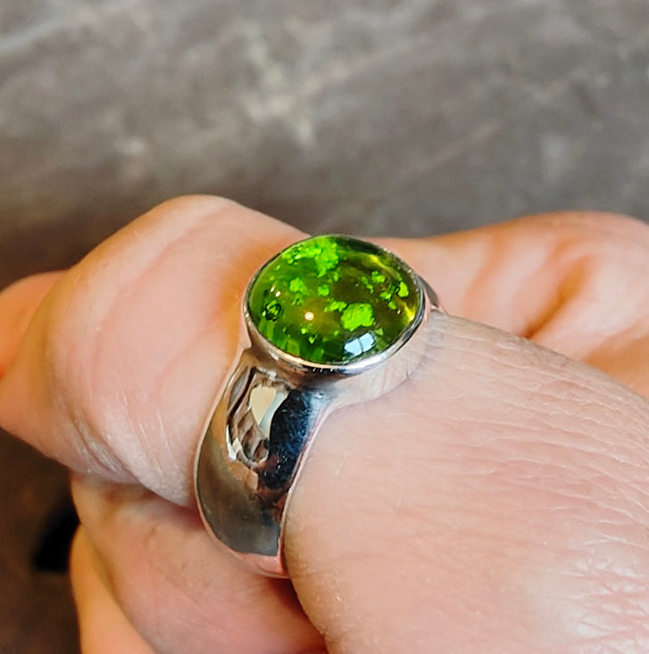 Fortitude Ashes in Glass Ring