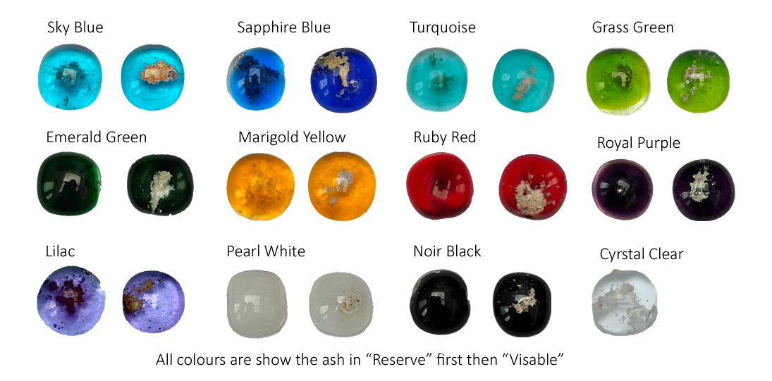 Fortitude Ashes in Glass Ring
