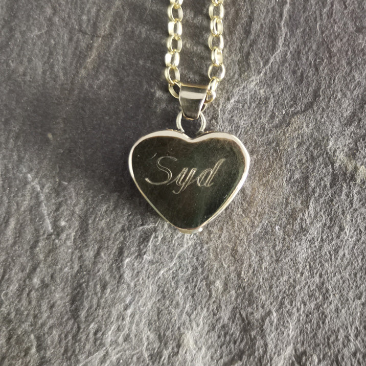 Spirit Heart Filled Ashes Pendant