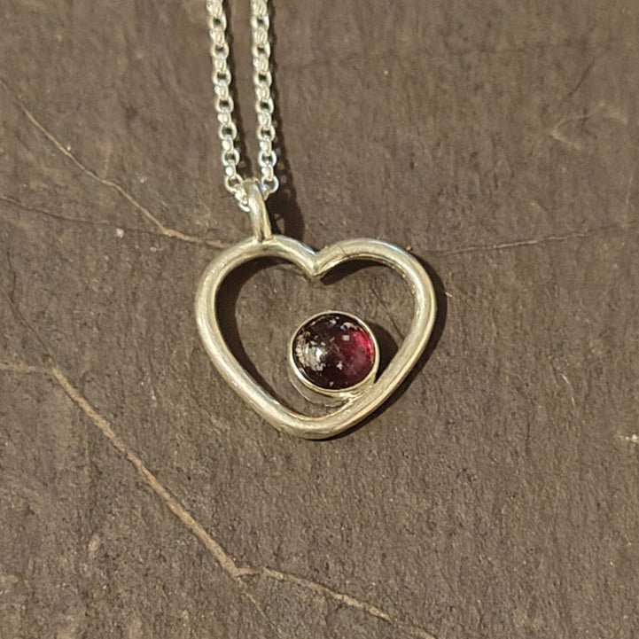 Adore Pendant Necklace Ashes in Glass